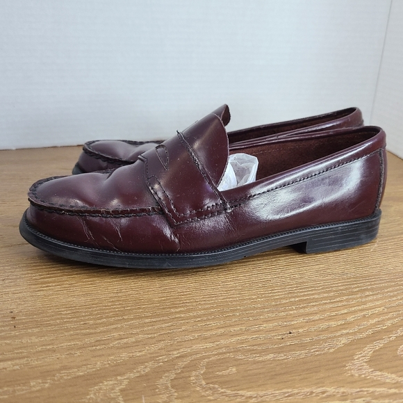 G.H. Bass Larson Weejuns Styled Dress Shoes, Size: 4, Color: Burgundy - Picture 6 of 14